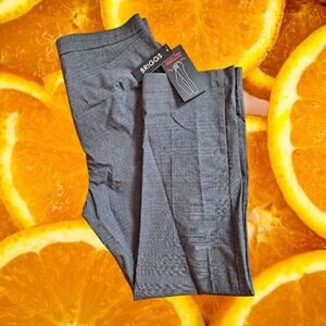 NWT Briggs Women's Slimming Solution Flatten Tummy‎ Hidden Elastic Pant Size 1X